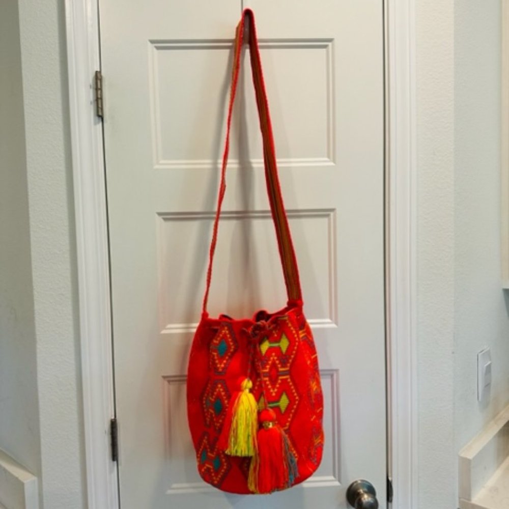 Brand New Wayuu Tribe Knit Bag